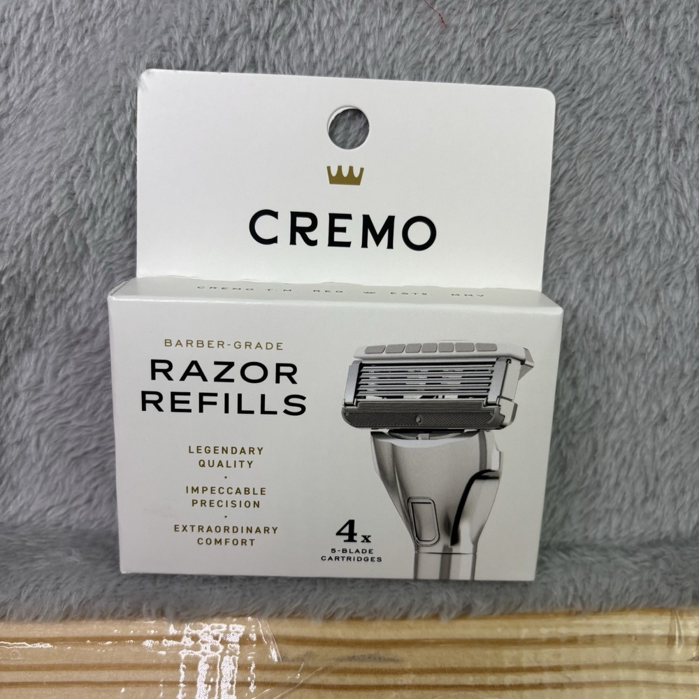 Cremo The Barber Grade Share Experience 4 Cartridges Impeccable‎ Precision